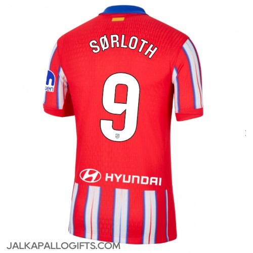 Atletico Madrid Alexander Sorloth #9 Kotipaita 2024-25 Lyhythihainen